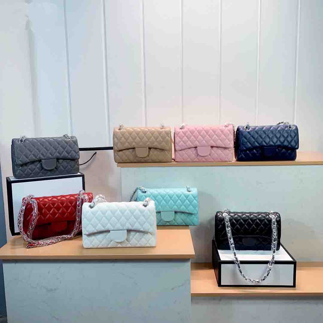 Designer Fashion Bags Ladies Tote Gold and Silver Chain Bag Classic Underarm Bag Wallet Commuter Bag High Quality Crossbody Shoulder Bag Makeup Bag