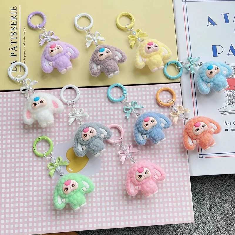 Cartoon Monster Keychain Backpack Keyring Pendant Couple Pendant Students Key Ring Festive Gifts XJ250627