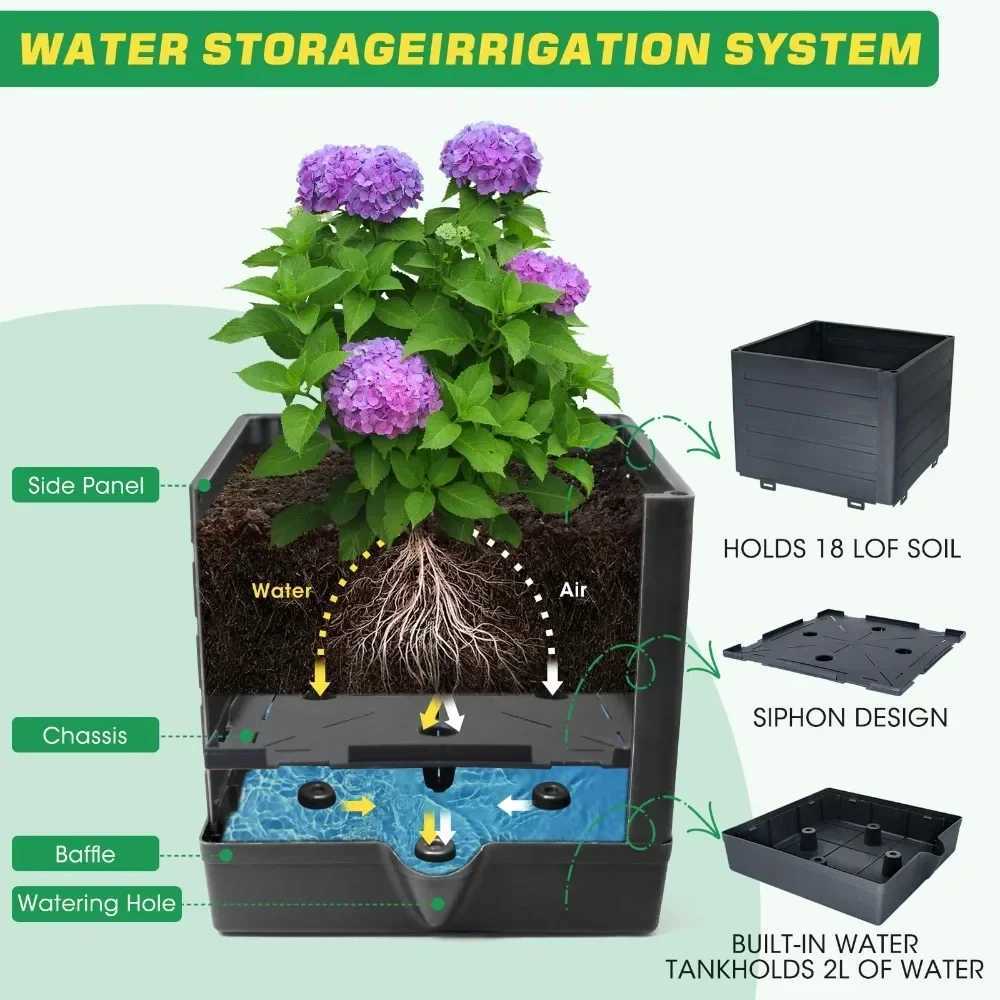 Self Watering Tomato Planter With Trellis Tomato Cages For Garden Pots Self Watering 1 Pack Support Cage For Tomato Plant X250627