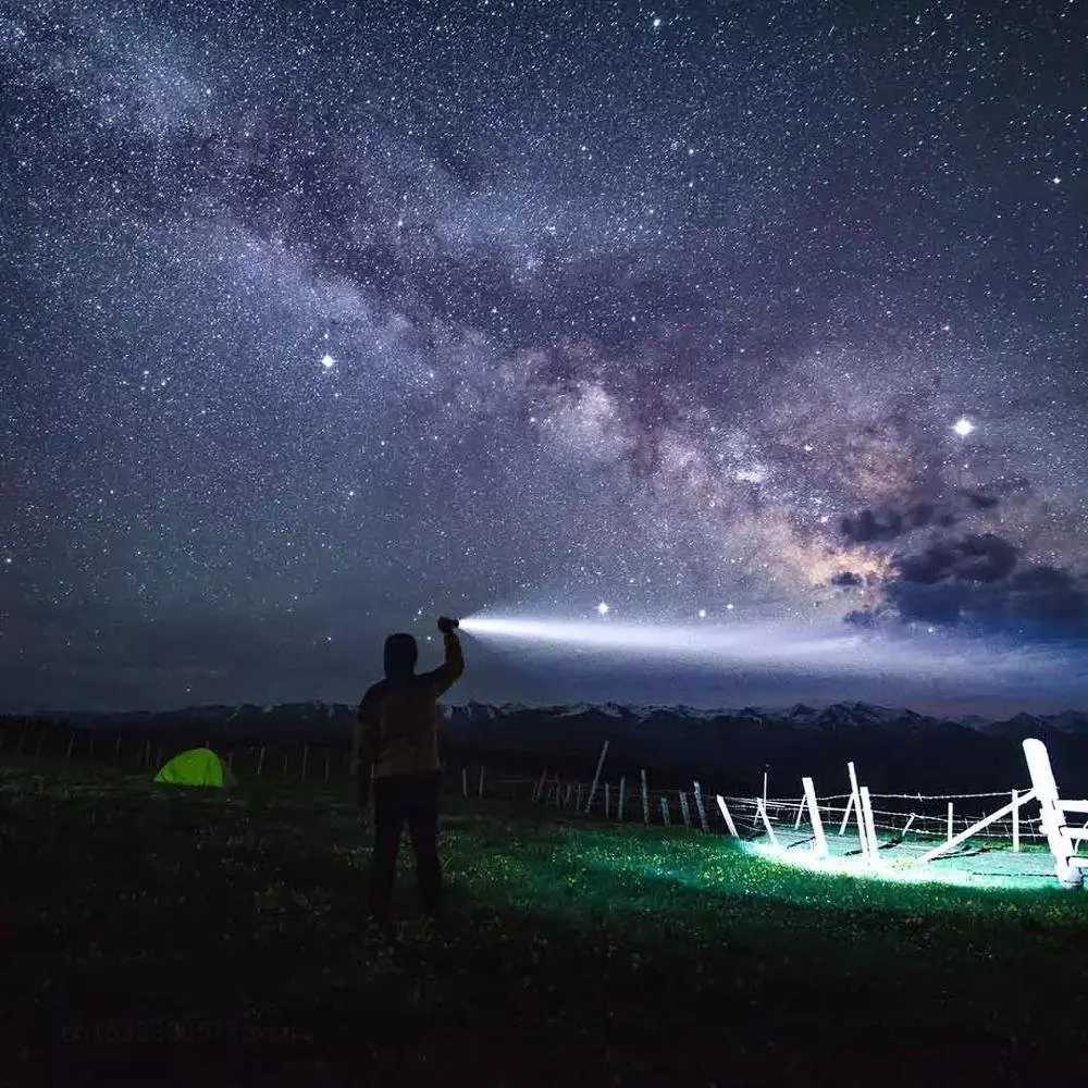 NexTool Flashlight 2000lm 380m 5 Modes IPX7 Waterproof LED Flashlight Rechargeable Searching Torch Lamp for Outdoor Camping W250701