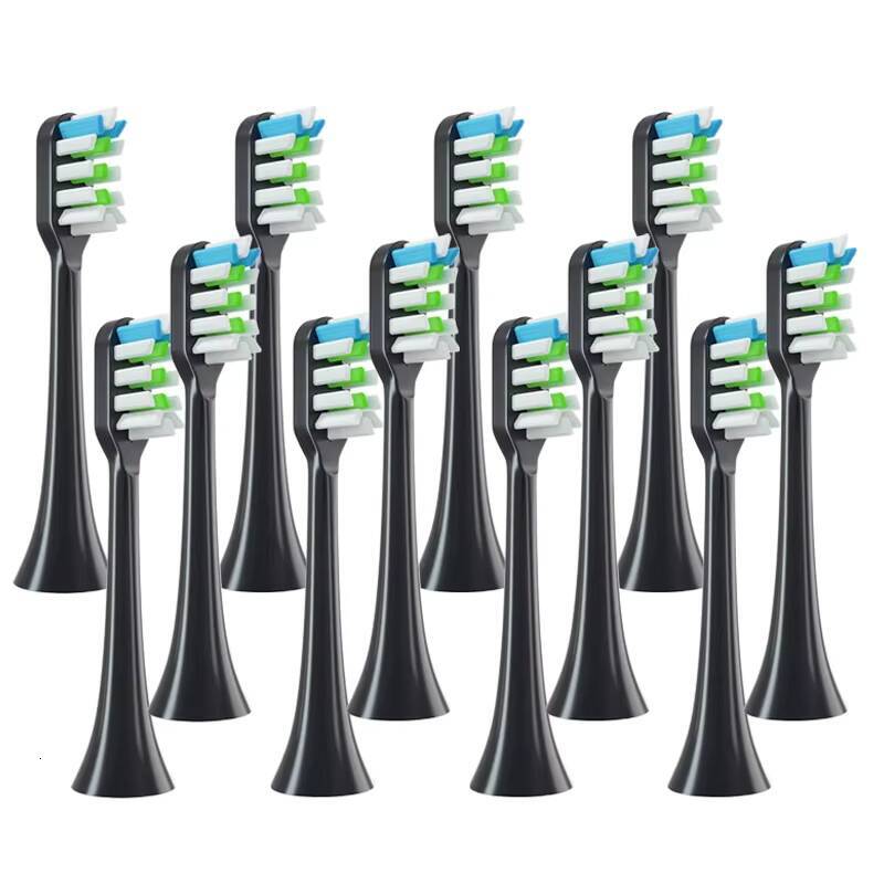 12pcs for SOOCAS X3/X3U/X5 Replacement Clean Tooth Brush Heads Sonic Electric Toothbrush Soft Bristle Nozzles