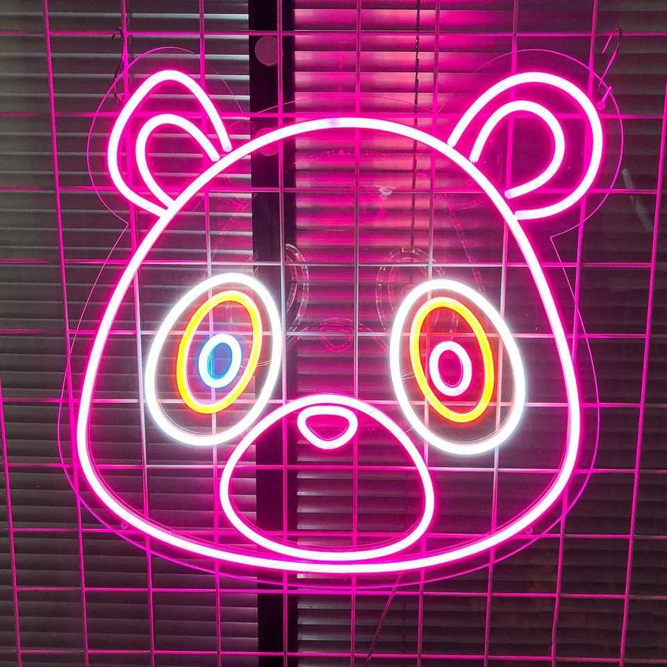 Bear Neon Signs Graduation Bear Signs Home Room Decor Kids Room Wall Decor Birthday Gifts for HerXJ250626