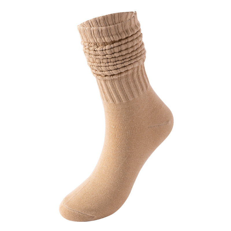 6 pairs of womens fashionable colorful comfortable breathable classic European and American style casual sports long socks R250627