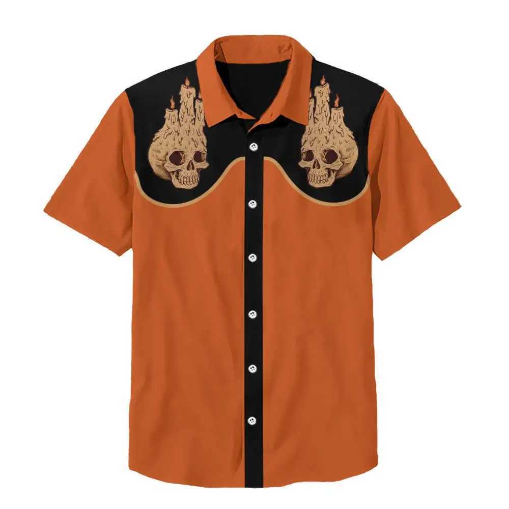 Summer Mens Shirt Outdoor Casual Short Sleeve Hawaiian Shirts For Men Fashion Oversized Clothing Button Cardigan Lapel Tops W250627