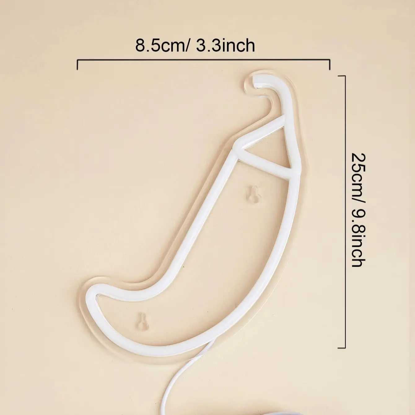 Chi-buy LED Neon Chilli Plant USB Powered Neon Signs Night Light 3D Wall Art Game Room Bedroom Living Room Decor Lamp Signs XJ250626