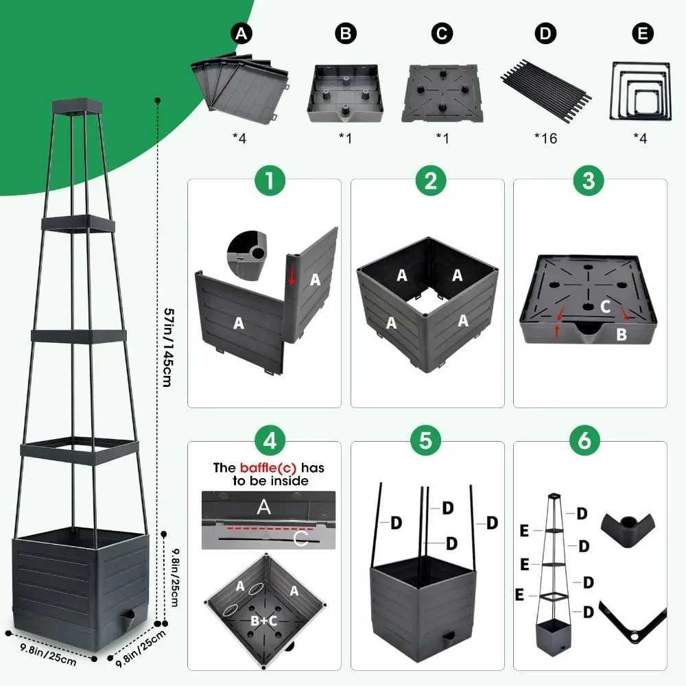 Self Watering Tomato Planter With Trellis Tomato Cages For Garden Pots Self Watering 1 Pack Support Cage For Tomato Plant X250627