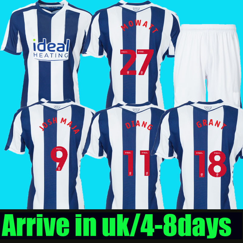 25 26 West Bromwich 125-Year Anniversary soccer jersey 2025 2026 HOME Josh Maja Diang Grant Mowatt football shirts men kids kit away