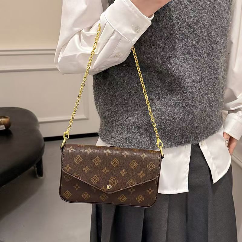 Luxurious designer handbags, high-quality shoulder bags, homeless crossbody bags, designer women's bags, wallets, metal crossbody bags, designer 