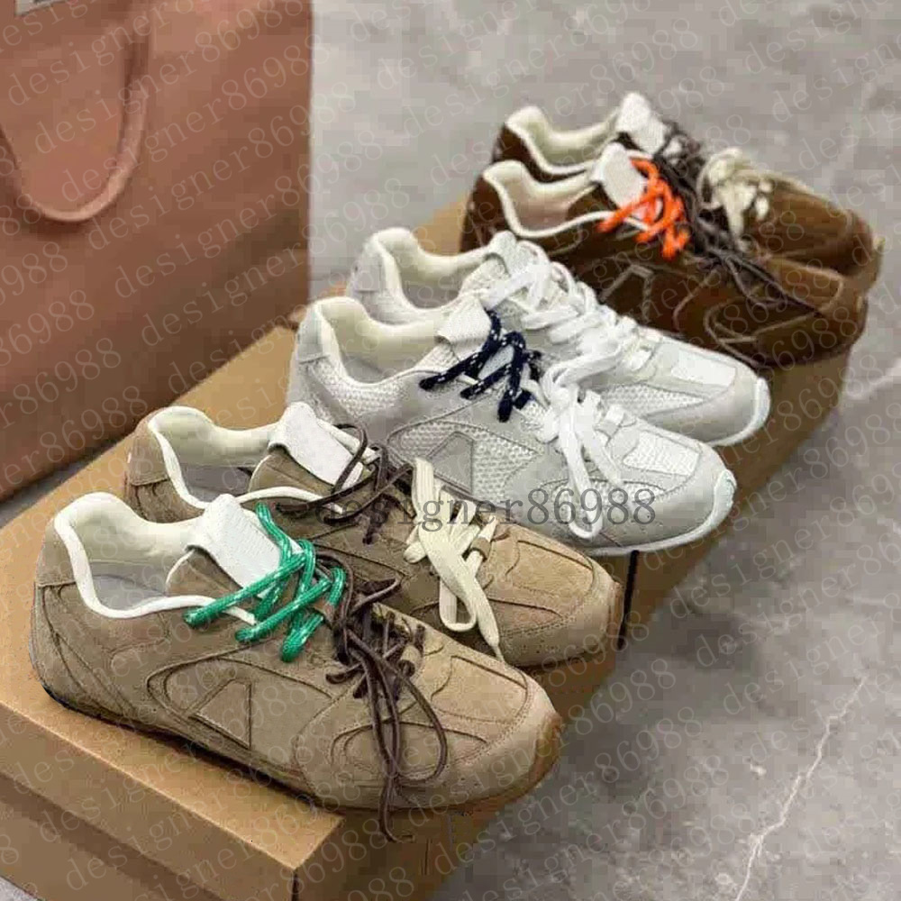 Canvas shoes Designer Casual Shoes leather sneakers Women Men Suede Lace Up Sneakers Classic White Mesh Shoe size Soft Comfortable Running Shoes Size 35-44