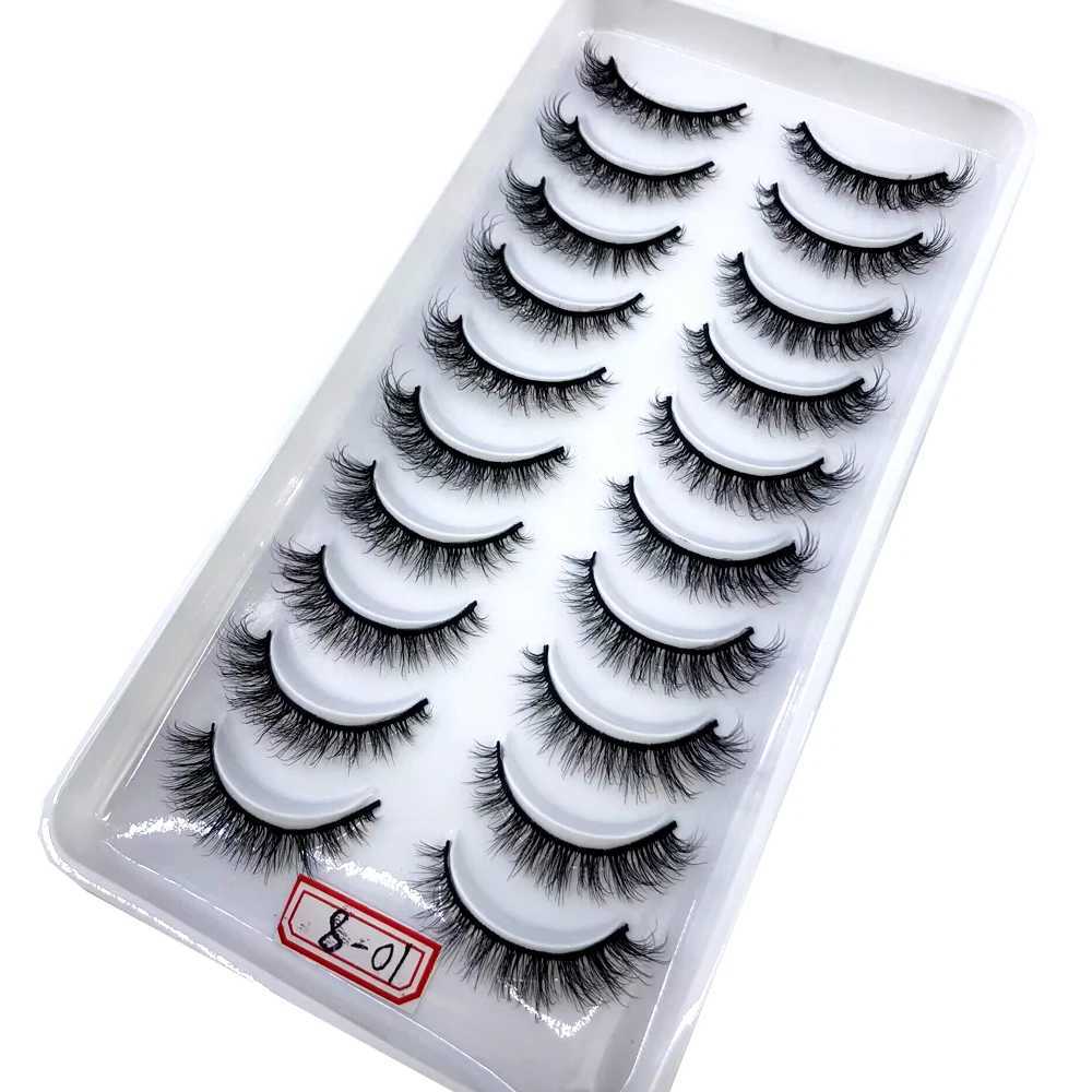 Multiple styles 0pairs natural 3D mink false eyelashes fake lashes makeup kit Mink Lashes extension eye lashes short eyelashes. W250627
