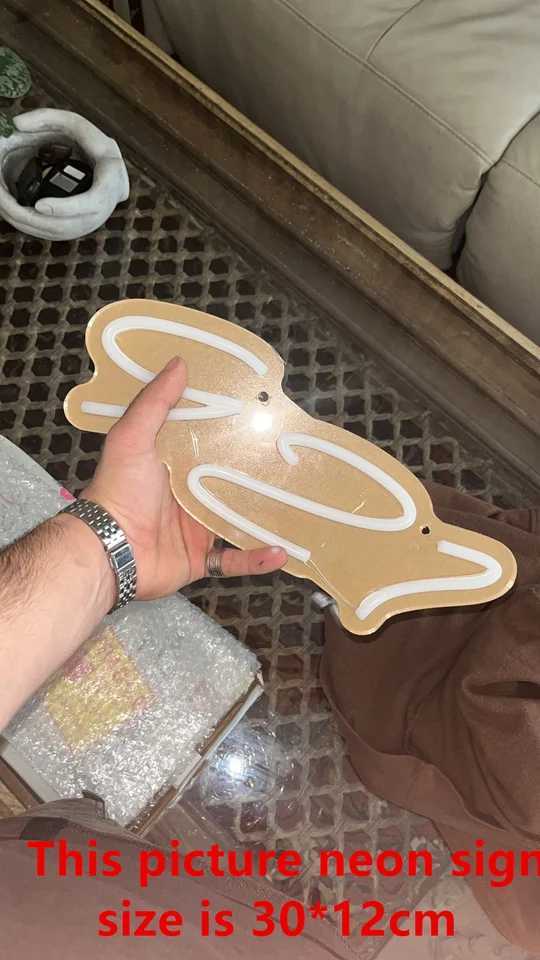 Custom Neon Sign LED Neon Night Light for Wedding Home Decorations Wall Lamp Personalized Name Business Birthday Gift XJ250626