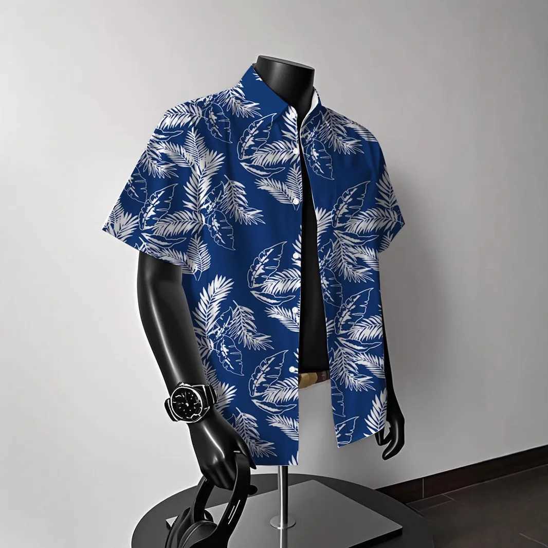 Hawaiian Shirt Men Vintage Floral Beach Shirts for Summer Casual Vacation Hawaiian Style Aloha Shirt Sleeve Short Linen Shirts W250627