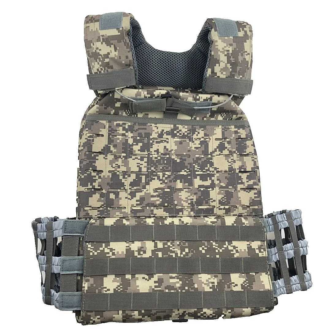 Tactical Training Vest Molle Plate Carrier Hunting Load Bearing Vest Multicolor CS Wargame Protective Assault Vest XJ250627