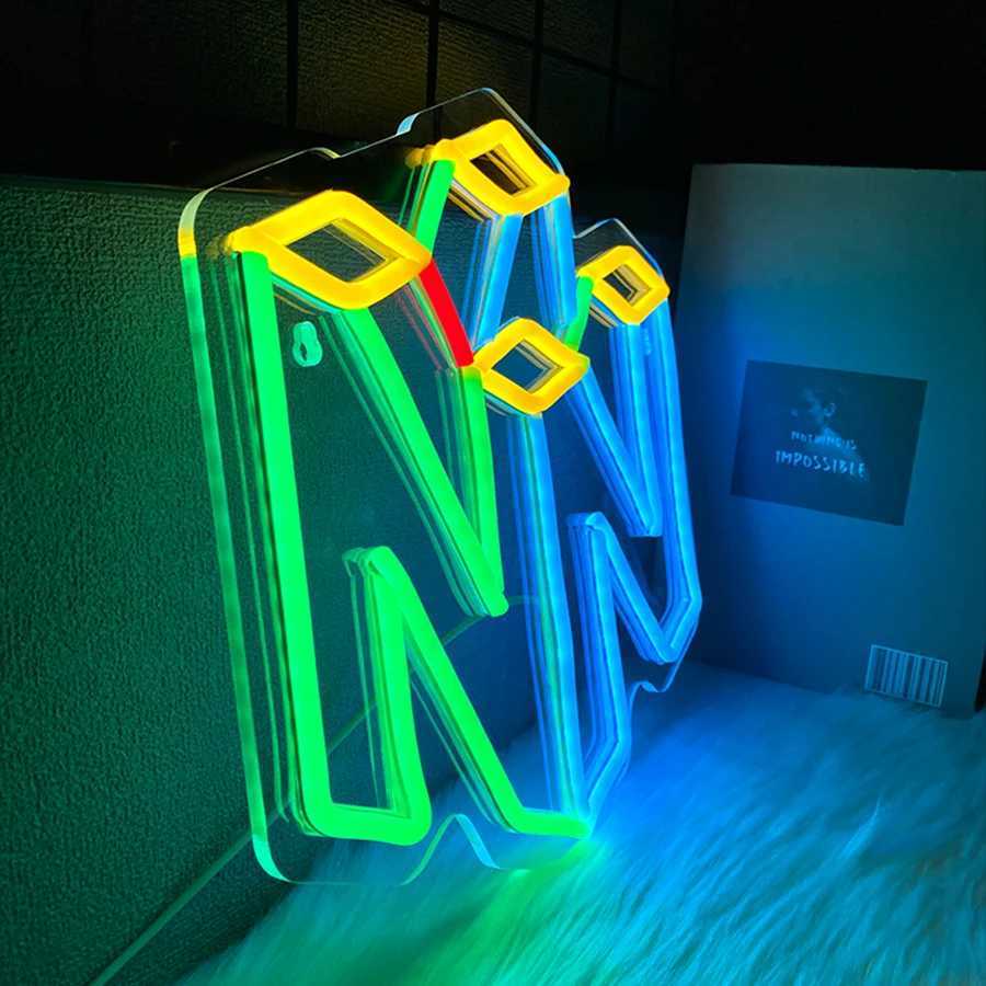 Wonderfullife Game Neon Lights Used For LED Decoration In The Game Player Area Mens Cave Bar Sign Lights Easy to Hang. XJ250626