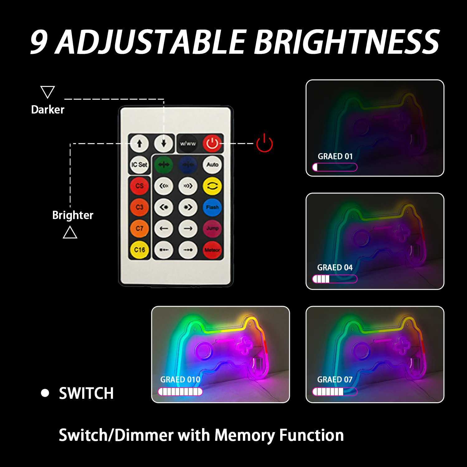 Custom Neon Name Sign Gifts for Teenage Kids RGB Custom Neon Sign Wedding Party Bar Custom LED Sign LED Light Personalized Gifts XJ250626