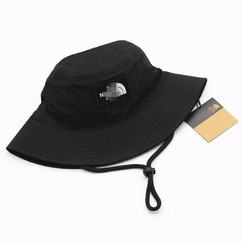 Drawstring Windproof Fisherman Hat Trendy Bucket Hat for Women and Men Summer Outdoor Waterproof Fishing Hat H250626 5NJT