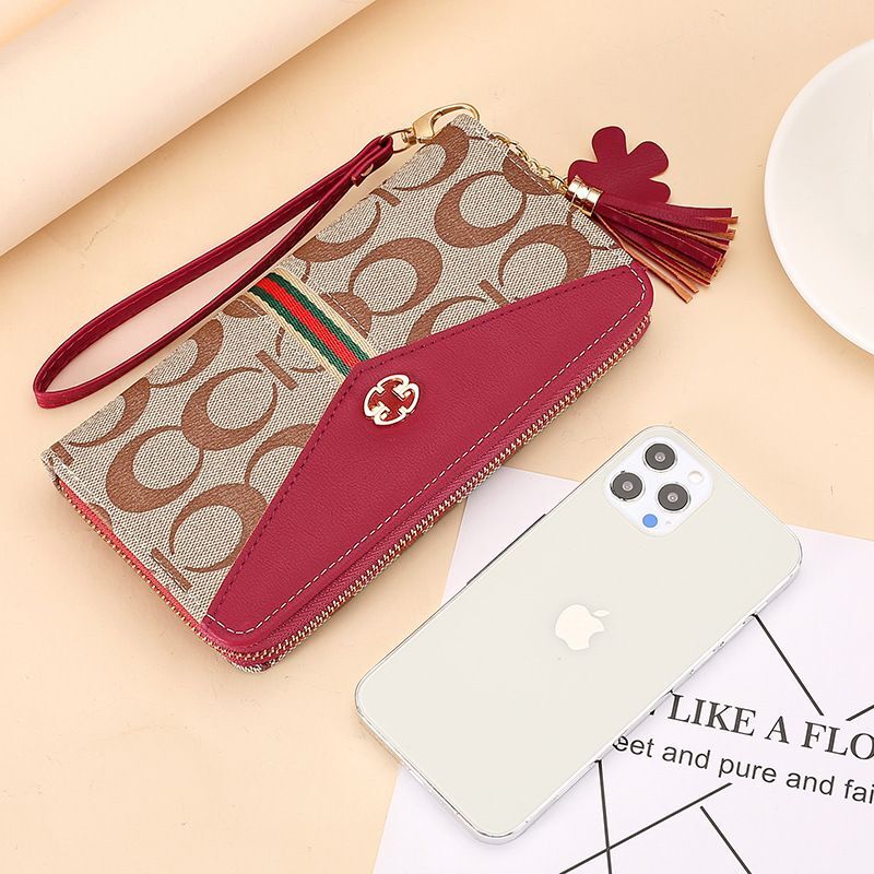 New Designer Wallet Luxury Wallet Wallet Women Uxury Wallet Modern Genuine Leather Faux Leather High Capacity Snap Magnetic Multicolor Coin Pocket Mul