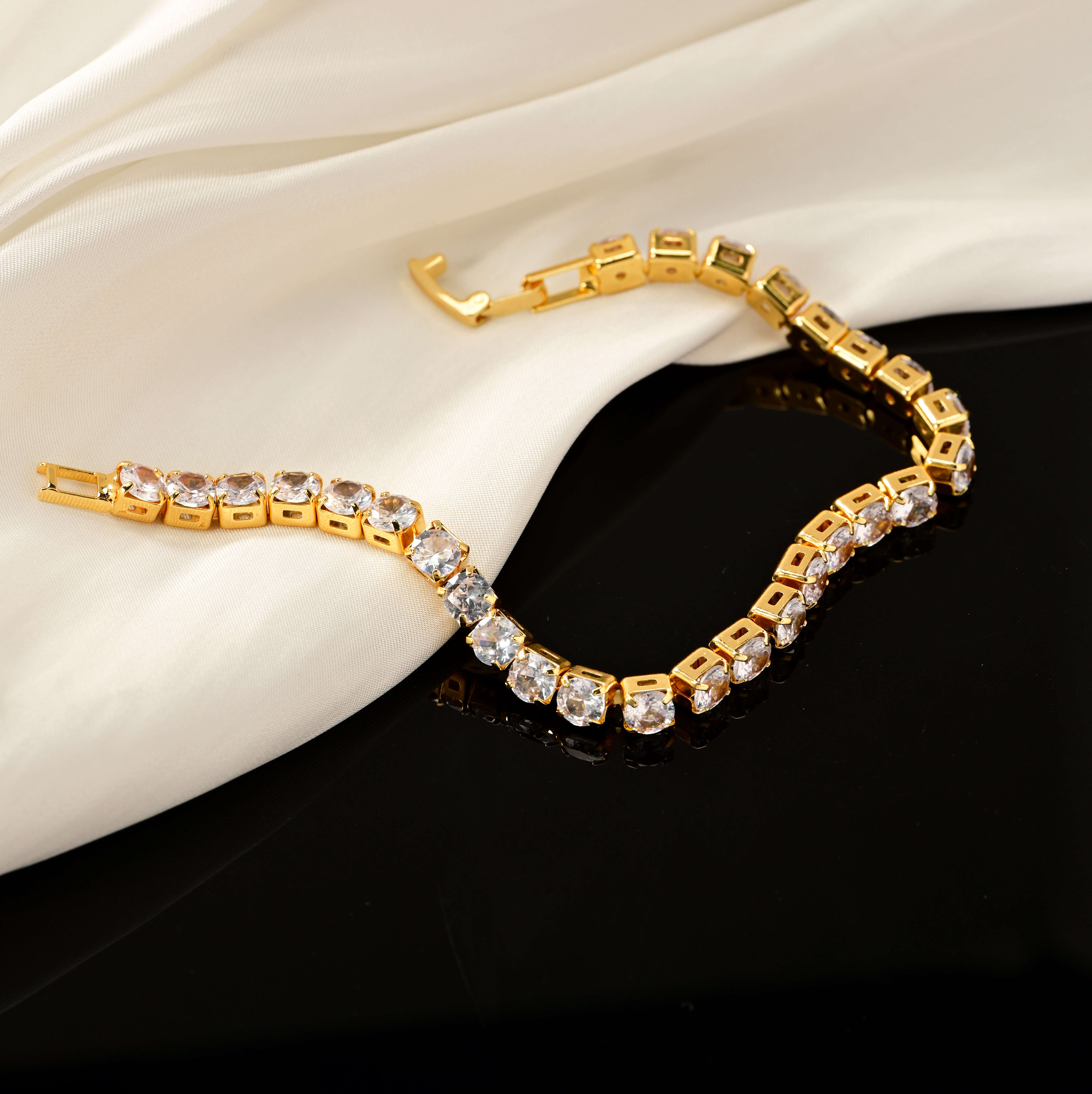 Famous Brands Designers 18K Sieraden Armband Tennis Moissanite Jewelry Bracelet