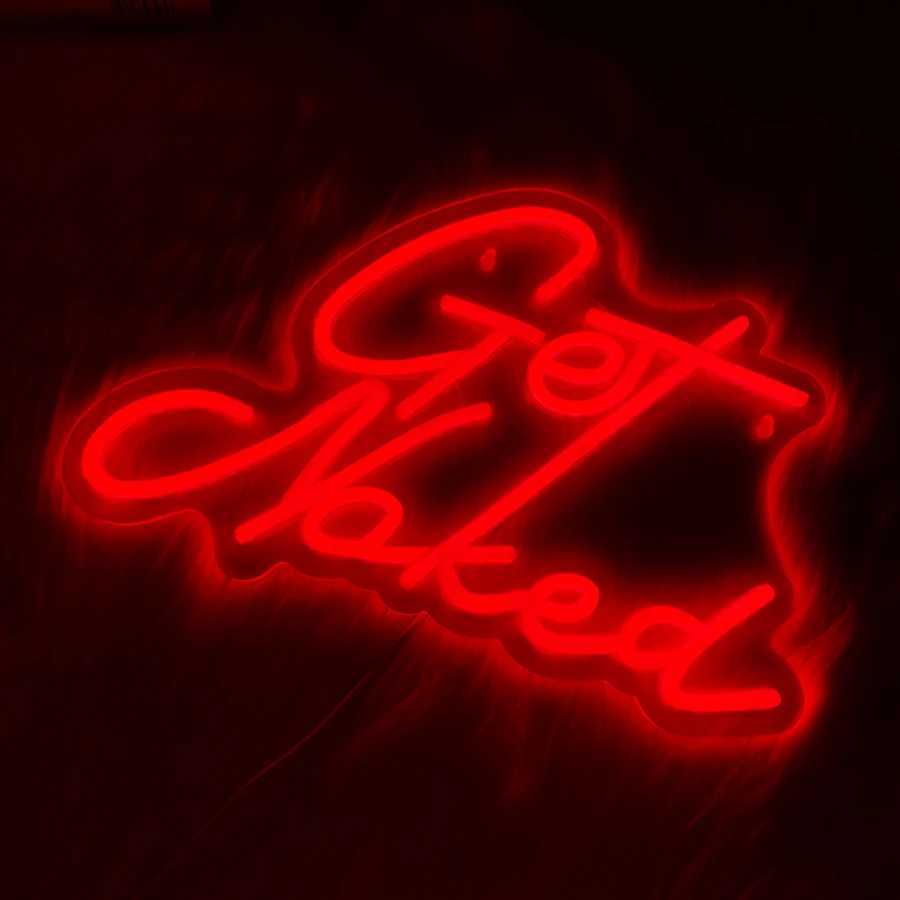 Get Naked Neon Sign For Wall Decor LED Neon Light for Bedroom Bar Party Pub Bathroom Decoration Girls Gift USB Powered. XJ250626