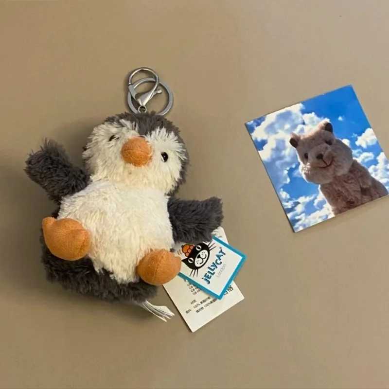 New Sell Jelly Cat Peanut Penguin Bag Decoration Plush Toy Gift Keychain Cute Doll Pendant Lovely Penguin Dolls For ChildrenXJ250627