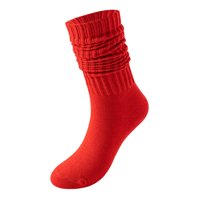 6 pairs of womens fashionable colorful comfortable breathable classic European and American style casual sports long socks R250627