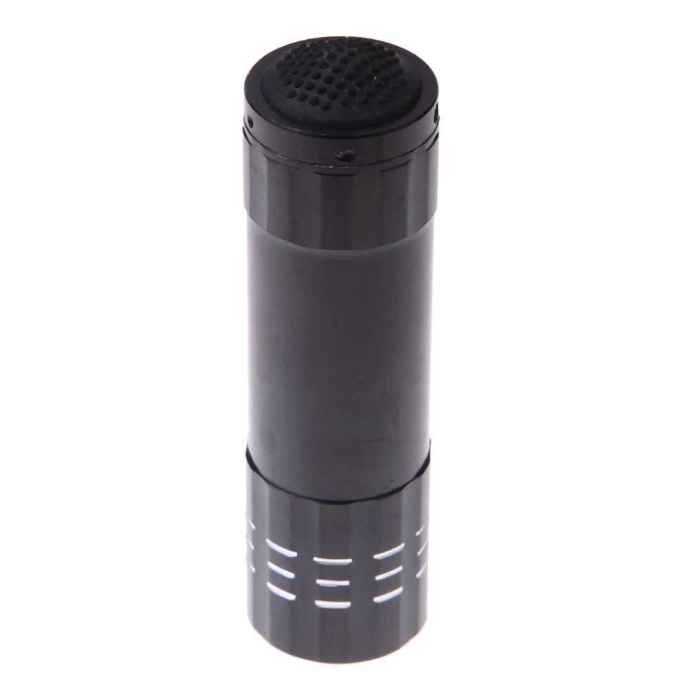 Portable Mini 9 LED Flashlight High Quality 3 AAA Battery Operated Pen Light Torch with Lanyard Outdoor Pocket Flashlight W250701