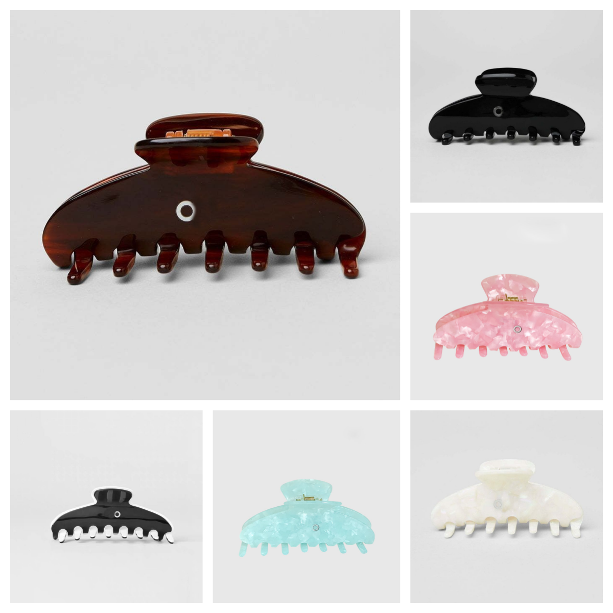 Designer Clip Womens Yoga Fashion Casual Trend Translucent Hair Clips Claw Temperament Women Headband Active Outdoor Accessories