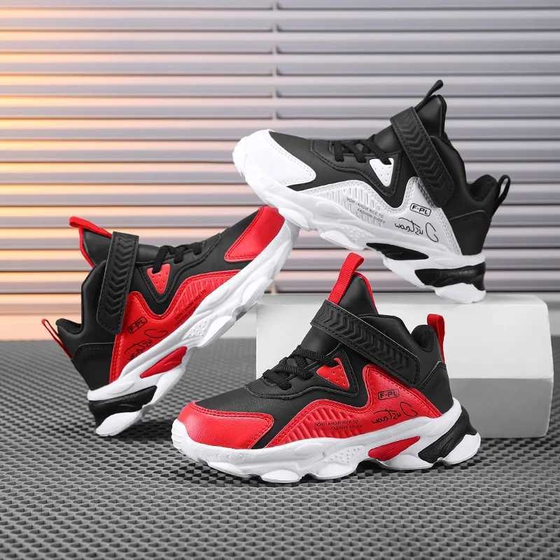 New Youth Leather Face Seasonal Outdoor Sports Shoes Basketball Shoes W250627