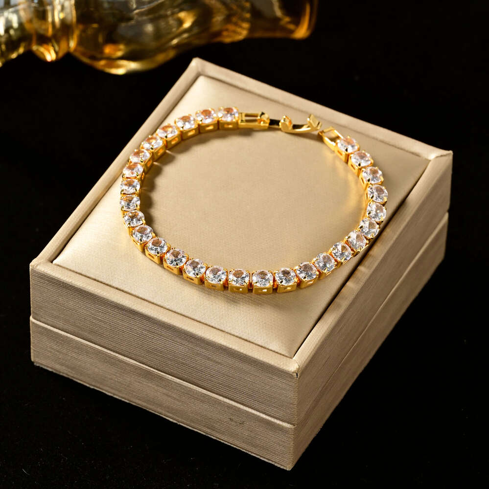 Famous Brands Designers 18K Sieraden Armband Tennis Moissanite Jewelry Bracelet