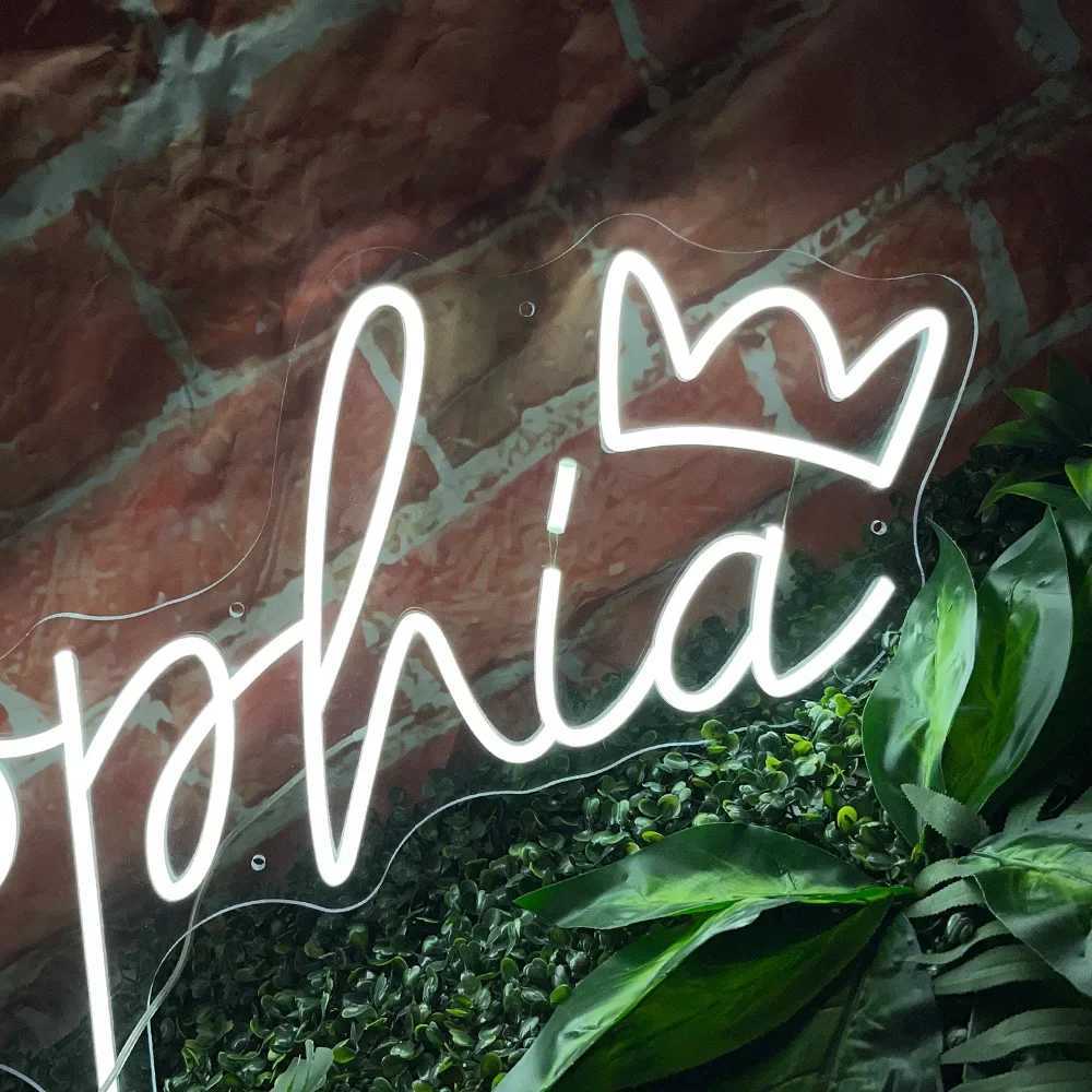 Custom Neon Sign Kids Name Neon Signs Acrylic Birthday Personalized LED Lights Gifts Family Home Wedding Wall Decor XJ250626