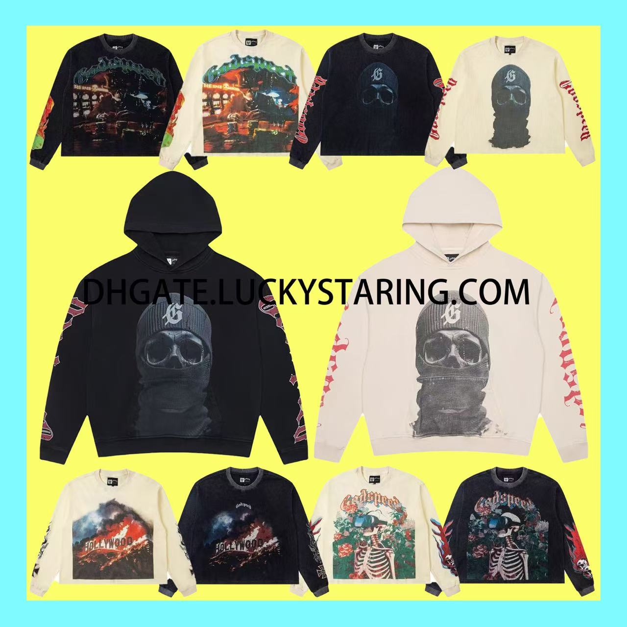 godspeed Designer Men's hoodie Top Designer Cotton hoodie clothingStreet wear High quality fashion hoodie