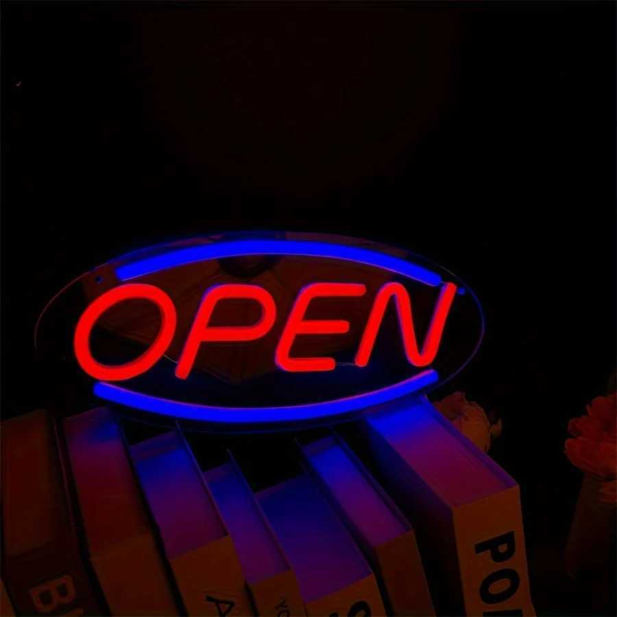 Open Neon Sign LED Neon Light for Commercial Wall Light USB Powered for Bars Shops Coffee Shops Hotels Outdoor Decoration XJ250626
