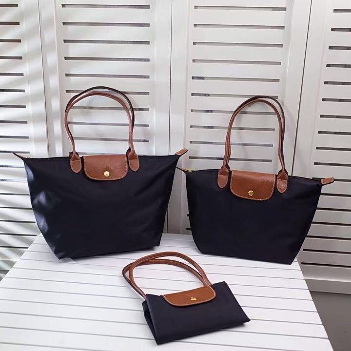 Designer bag shoulder bag tote bag luxury fashion new nylon material macaron color handbag travel shopping bag wallet large capacity versatile bag