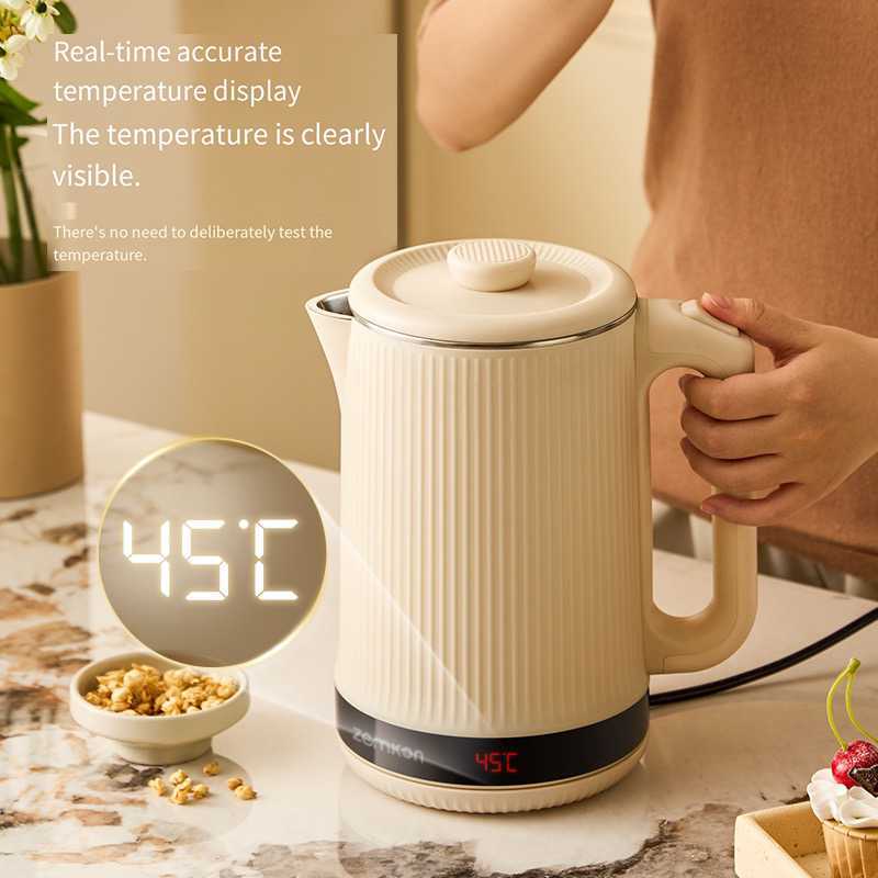 Drew Barrymores One Touch Electric Kettle Black Sesame Y241102