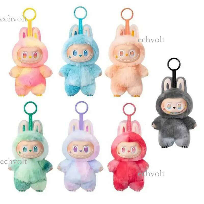 Labubu full series blind boxes V1 V2 V3 cute plush toys decorative accessories dolls Plush Keychain high-quality