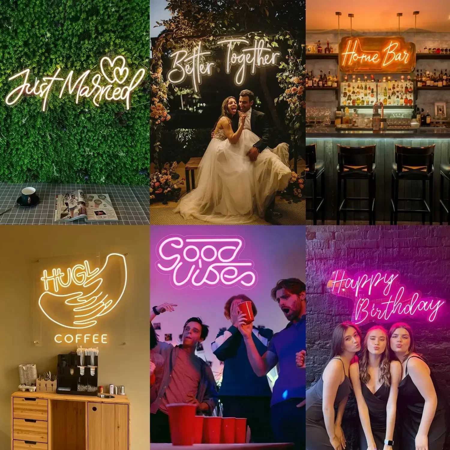 Custom Neon Sign LED Name Signs Personalized for Bedroom Decor Light Up Sign Customizable for Bar Wedding Birthday Party GiftsXJ250626