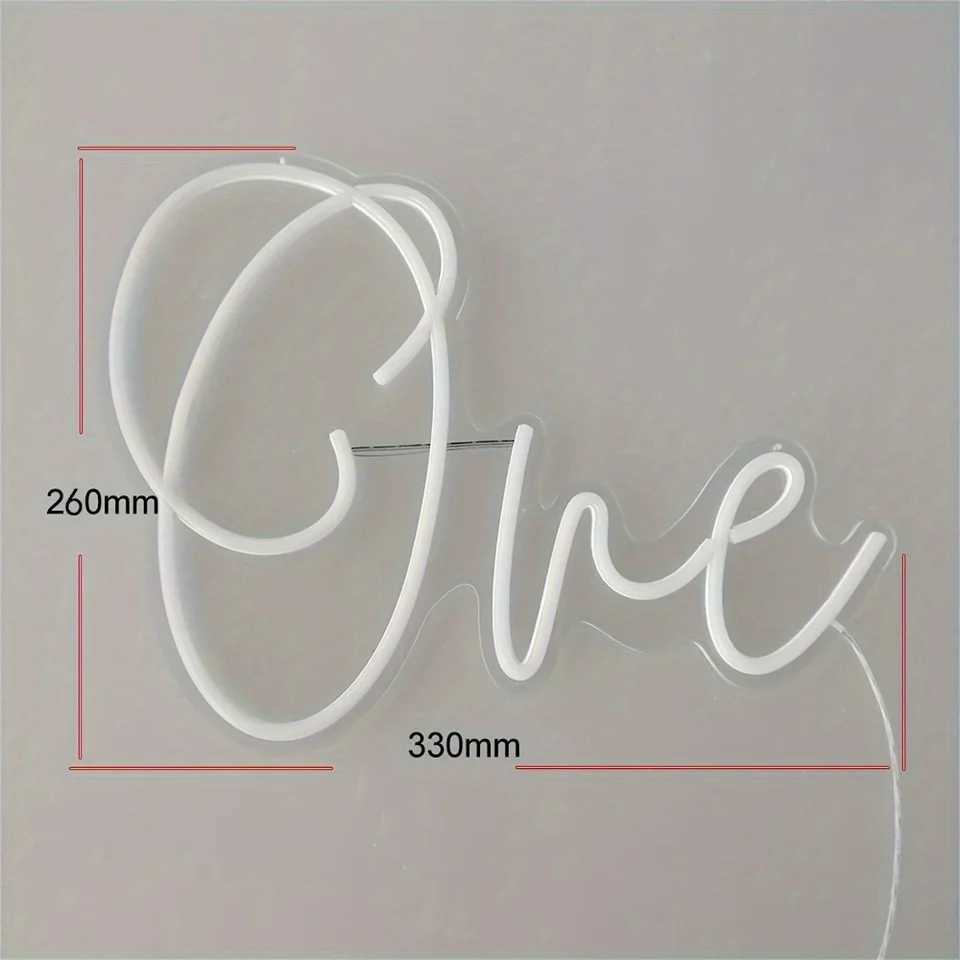 One LED Neon Lights LED Neon Lights Wedding Birthday Party Bar Night Lights For Bar Restaurant Christmas Gift XJ250626