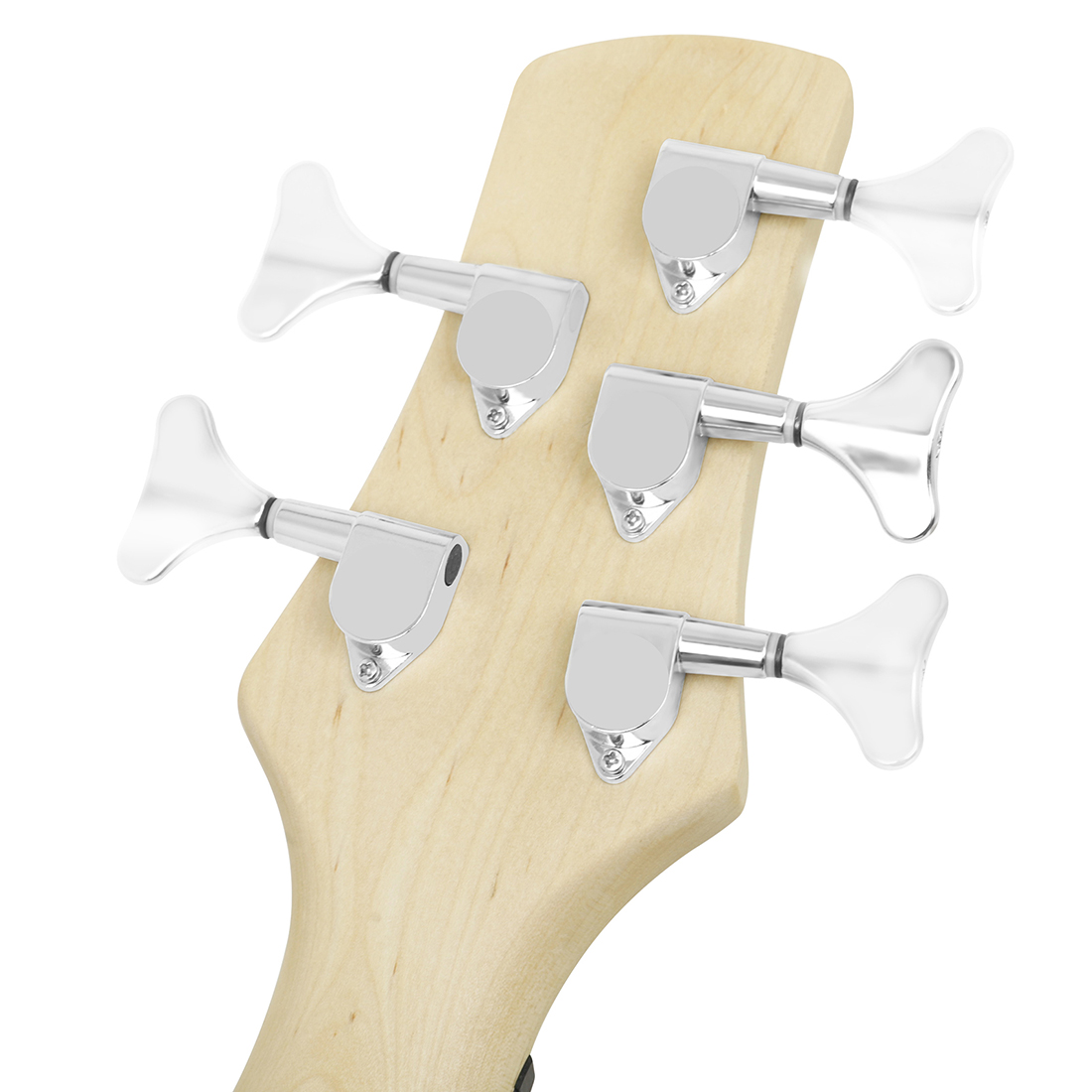 Bass Electric IRIN Black Classic Electric Bass Guitar with Maple Wood Body - Suitable for Beginners & Music Lovers