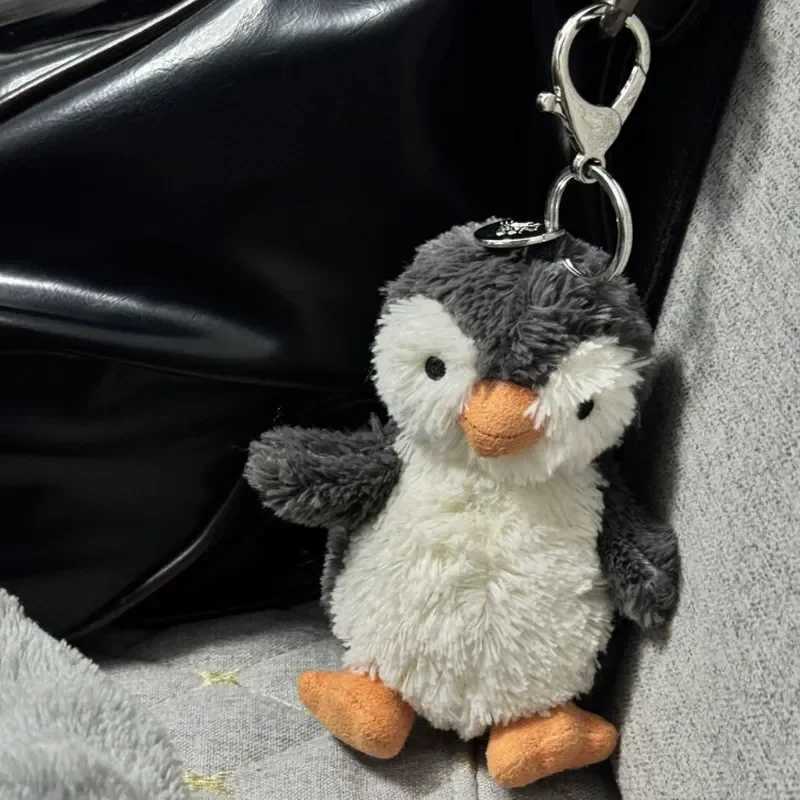 New Sell Jelly Cat Peanut Penguin Bag Decoration Plush Toy Gift Keychain Cute Doll Pendant Lovely Penguin Dolls For ChildrenXJ250627