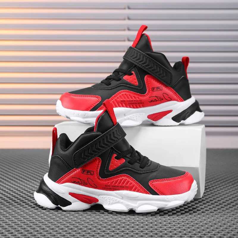 New Youth Leather Face Seasonal Outdoor Sports Shoes Basketball Shoes W250627