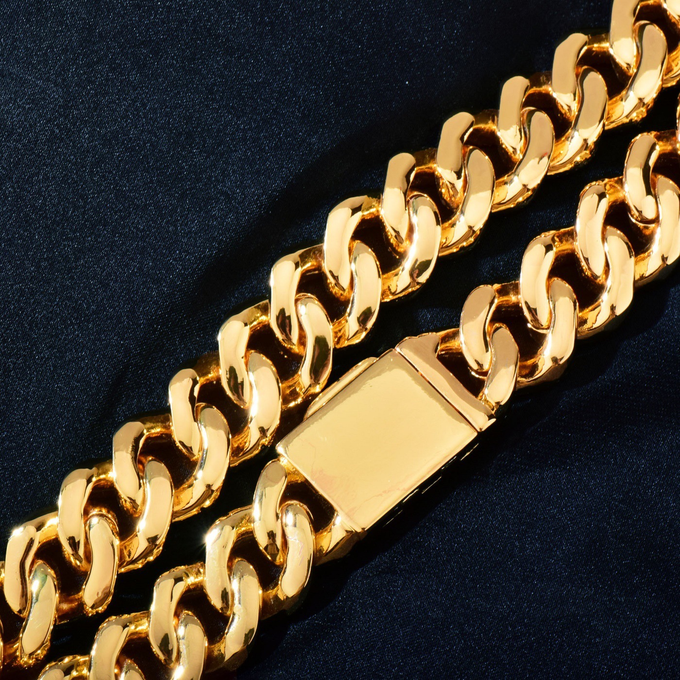 15mm Luxury VVS Moissanite Iced Out Hip Hop Cuban Chain Bling High-End Versatile Statement Jewelry