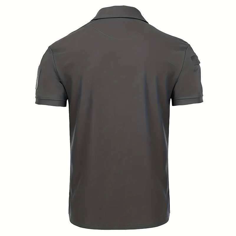 Mens Summer Polo Shirt Short Sleeve Moisture Wicking Golf Running Sports Short Sleeve Collared Shirt Tennis T-Shirt Top XJ250627