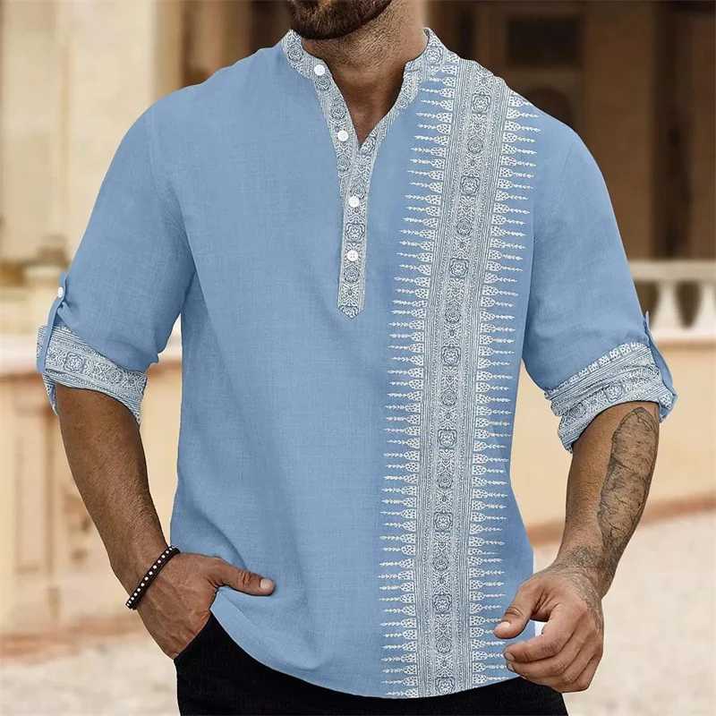Fashionable And Trendy Mens Casual Business Middle Eastern Style Selected Shirts Long Sleeved Shirts Slim Loose Fashionable Men W250627