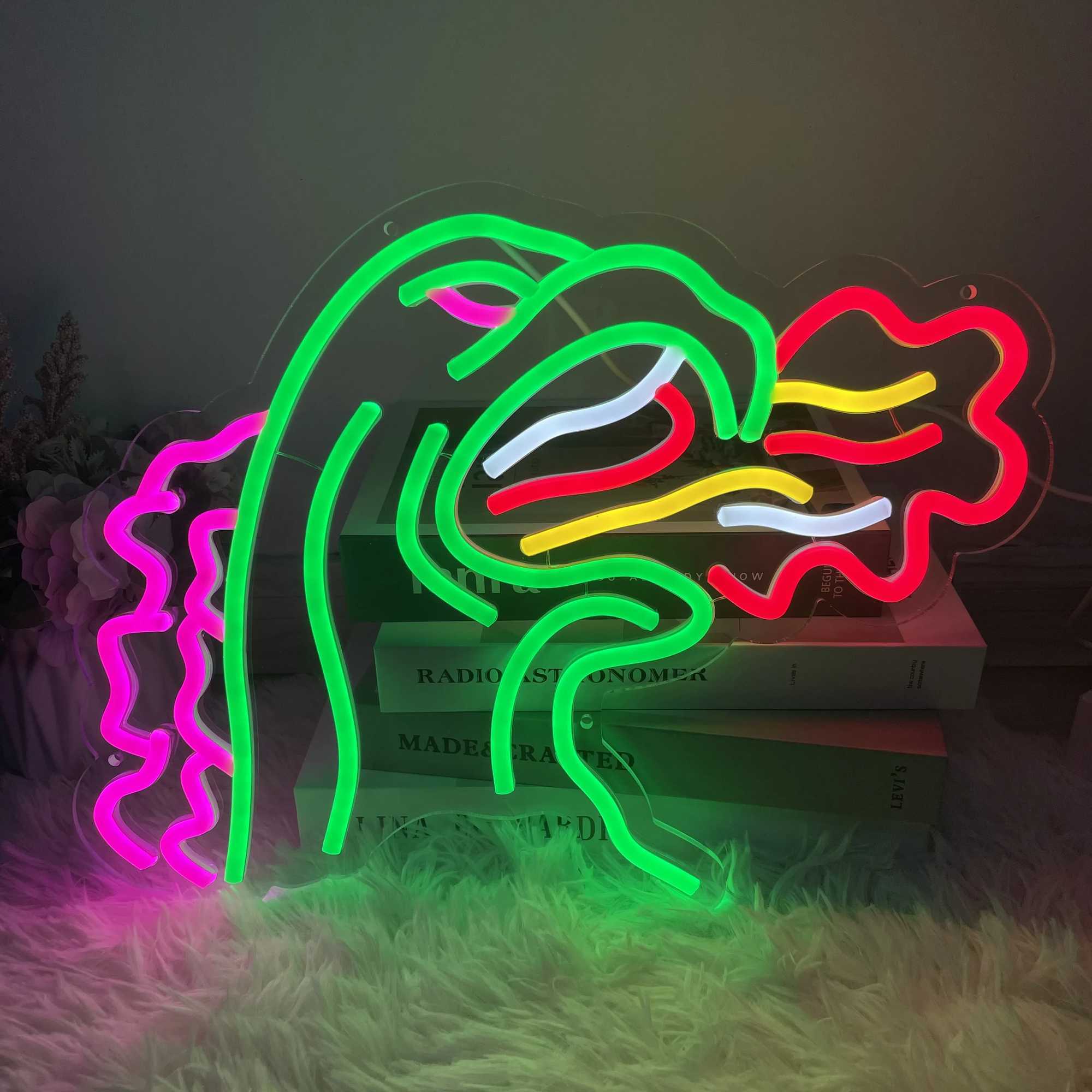 Neon Sign Wall Art Home Decor for Man Cave Bar Pub Club Neon Sign Wedding Signs Gaming Room Office Bedroom Decor for Kids XJ250626