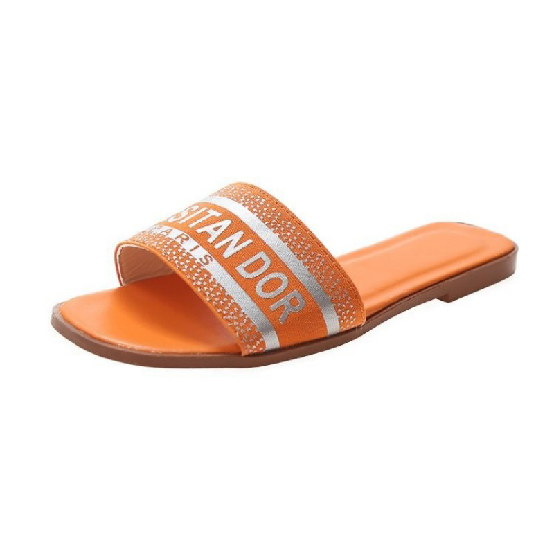 Free shipping designer slippers flat slides for womens sandals girl with multiple colors fashion, embroidered letter sandals