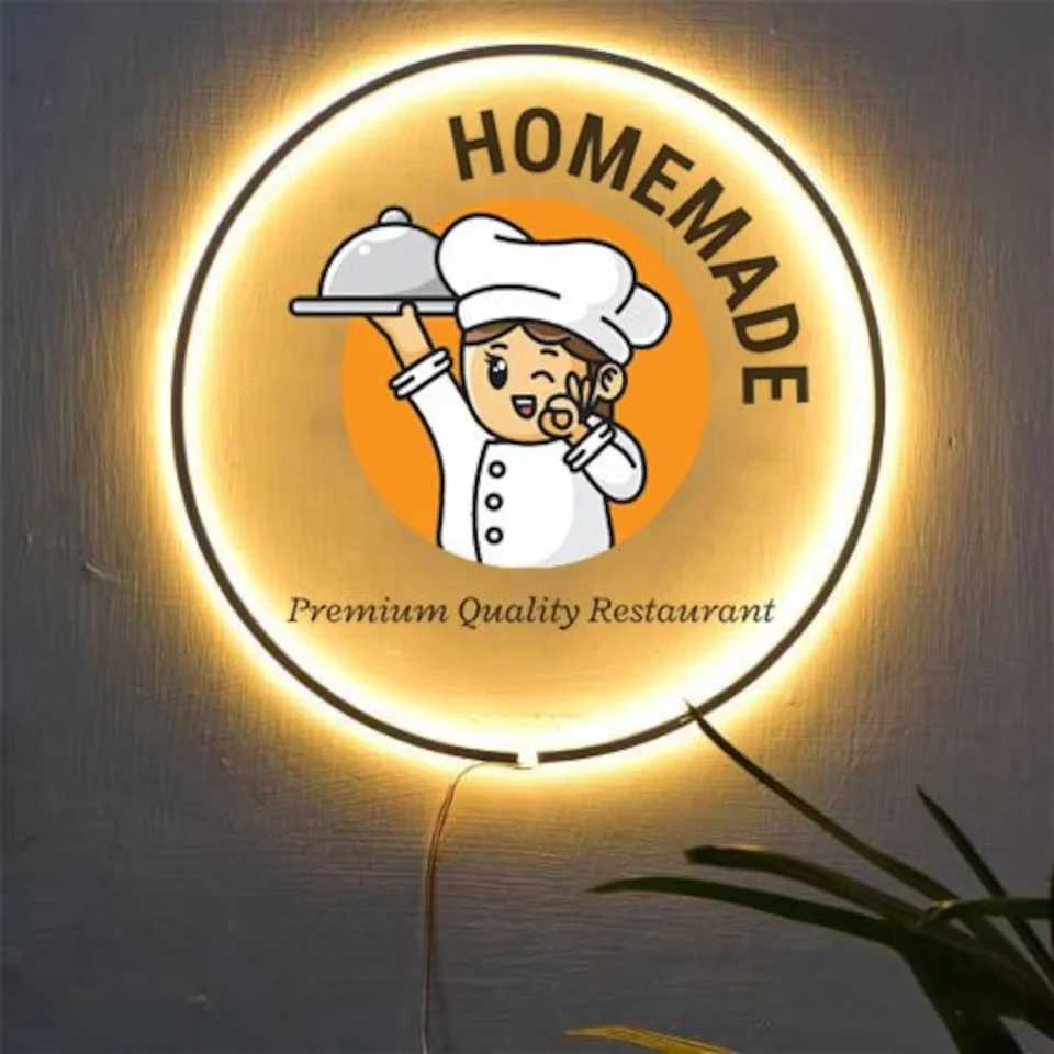 Custom 3D Acrylic Metal Sign Business Sign 3D Metal Backlit Beauty Nails Hair Studio Salon Sign LED Neon Light Acrylic Sign XJ250626