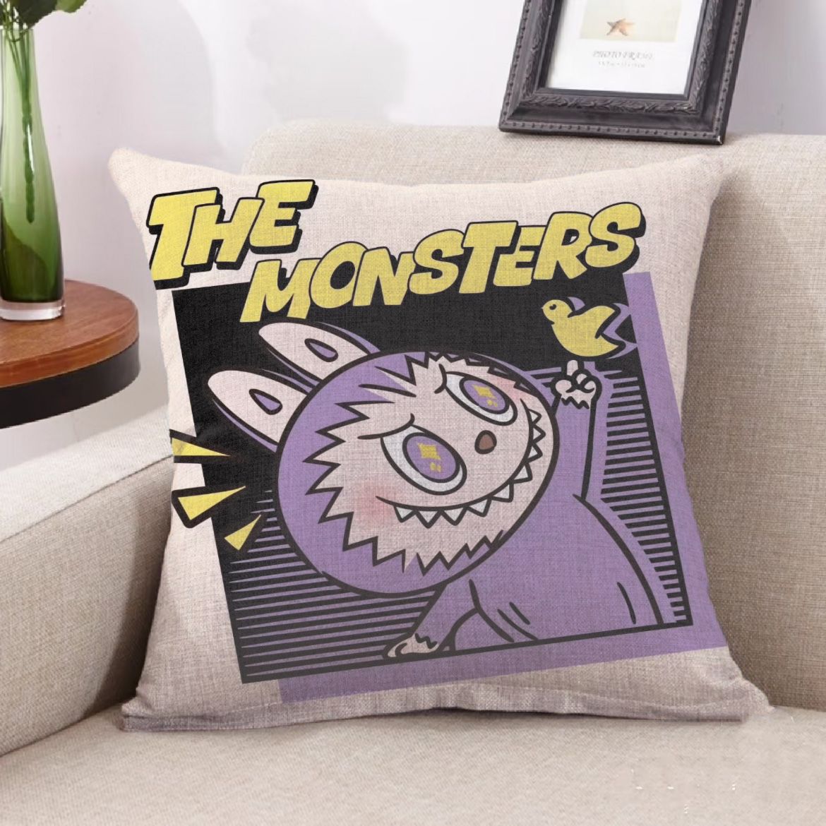 Monster pillow set Teacher's Day kindergarten gifts living room children's room bedside decorative cushions