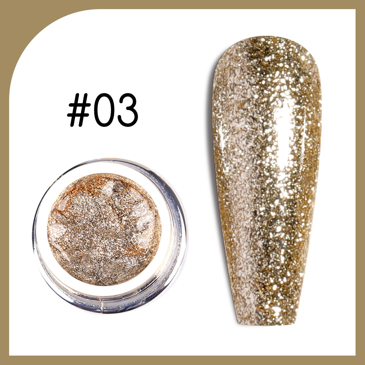 Solid Color Flash Glitter Shards Pull Line Drawing Long-lasting Nail Gel for Nail Salon Use 250418