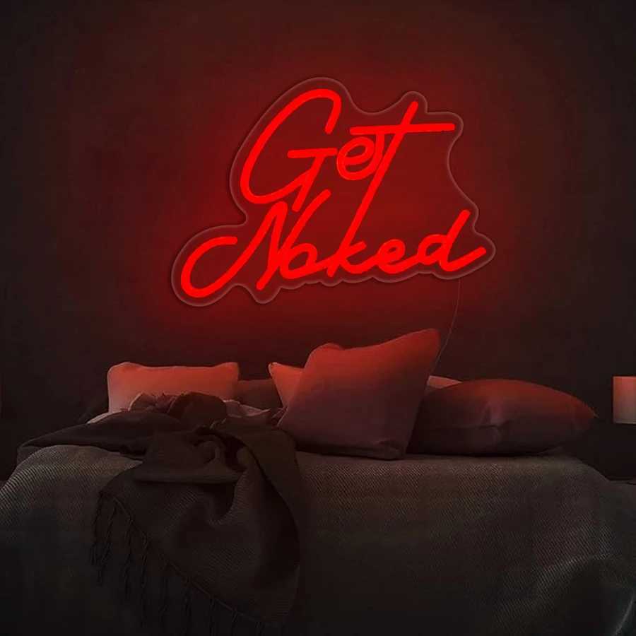 Get Naked Neon Sign For Wall Decor LED Neon Light for Bedroom Bar Party Pub Bathroom Decoration Girls Gift USB Powered. XJ250626