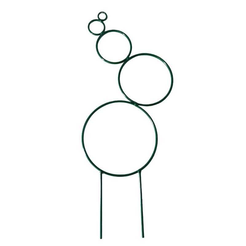 Garden Trellis for Climbing Plant Iron Pot Trellis Round Shape Wire Indoor Rack A0KF X250627